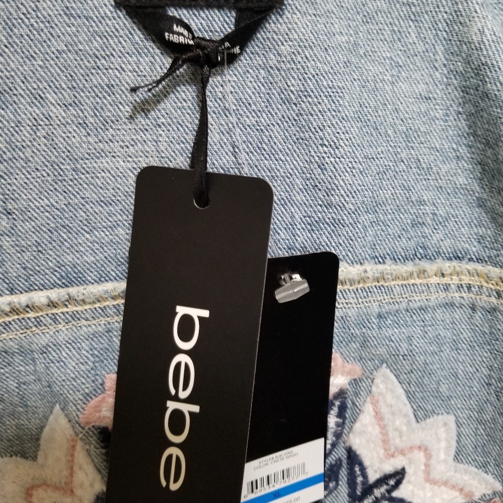 BeBe beautiful denim jkt... Never worn!! - Picture 4 of 9